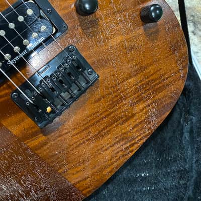 2023 Ibanez Gio GRG121DX Walnut - Figured Body image 4