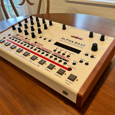 JoMox Alpha Base Analog Drum Synthesizer 2017 - Present - White / Natural image 1