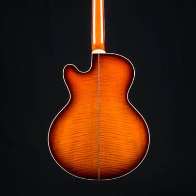 Santa Cruz F-42 Cutaway Custom Flamed Maple and European Spruce with Full Body Sunburst NEW image 3