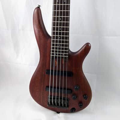 Ibanez Japan 1992 Soundgear SR1306 6-String Bass - Padauk/Wenge/Bubinga (MIJ Fujigen) image 1