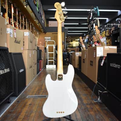 Fender Custom Shop American Custom Jazz Bass NOS White Blonde w/Hard Case image 6