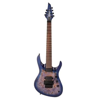 Used Jackson Pro Series Chris Broderick Sig. Soloist 7P - Transparent Blue image 2