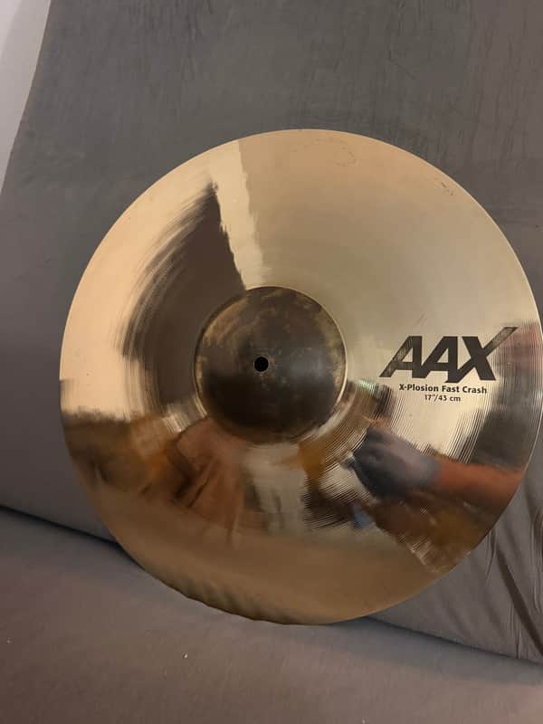 Sabian 17" AAX X-Plosion Fast Crash Cymbal 2019 - Present - Brilliant image 1