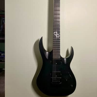 Solar Guitars A1.6FB 2021 - Flame Black Matte image 1