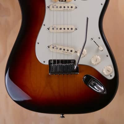 Fender American Elite Stratocaster Electric Guitar in 3-Colour Sunburst image 1