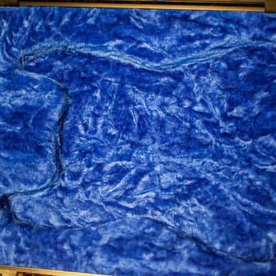 Fender Deluxe Molded Strat/Tele Hardshell Case Silver/Blue image 8