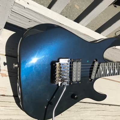 Hamer USA  Californian Elite 1992 Metallic Midnight Blue image 4