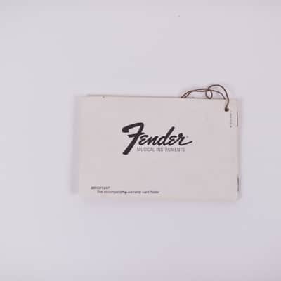 1979 Vintage Fender Stratocaster Owner's MANUAL Original 1970's Strat Case Candy image 10