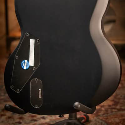 ESP LTD Viper - 1000 Electric Baritone Guitar - Black Satin image 8