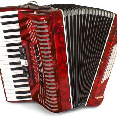 Hohner 72 Bass Entry Level Piano Accordion, image 1