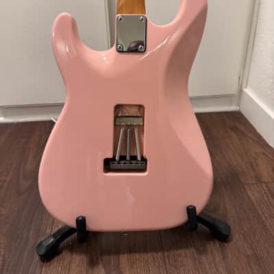 Suhr Custom Classic S SSS with Roasted Maple Neck and Fretboard in Shell Pink image 6