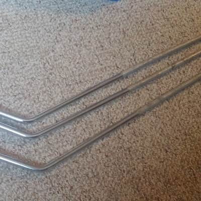 Pearl SET OF 3 Original FLOOR TOM LEG Japan VINTAGE 70s 80s  Maple Wood Fiberglass NOT COPIES image 12