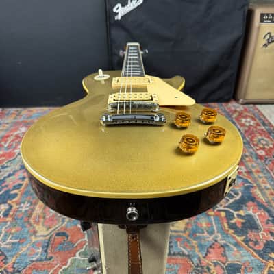 *Video* Aria Pro II Les Paul Gold Top Model LS600 Slab Mahogany - 1980 image 19