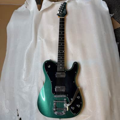 Schecter PT Fastback II B Electric Guitar - Dark Emerald Green image 2