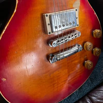 1980 Gibson Les Paul Standard - Cherry Burst Flame Top image 3