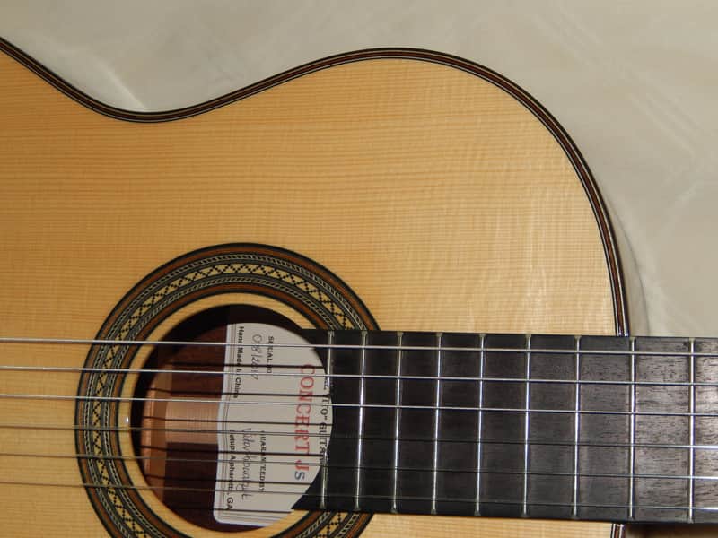 MAGICAL "EL VITO" CONCERT JS - HAND MADE - HIGH CLASS CLASSICAL GUITAR - SPRUCE/LATIN AMERICA ROSEWOOD image 1