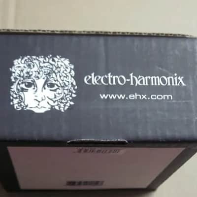 lightly handled - generally clean (some very lite cloudy surface scuffs / surface gray markings) Electro Harmonix EMPTY CARDBOARD BOX & original Owner's Instructions & warranty / registration paperwork ONLY for B9 Organ Machine pedal (NO: Pedal/Adapter) image 14