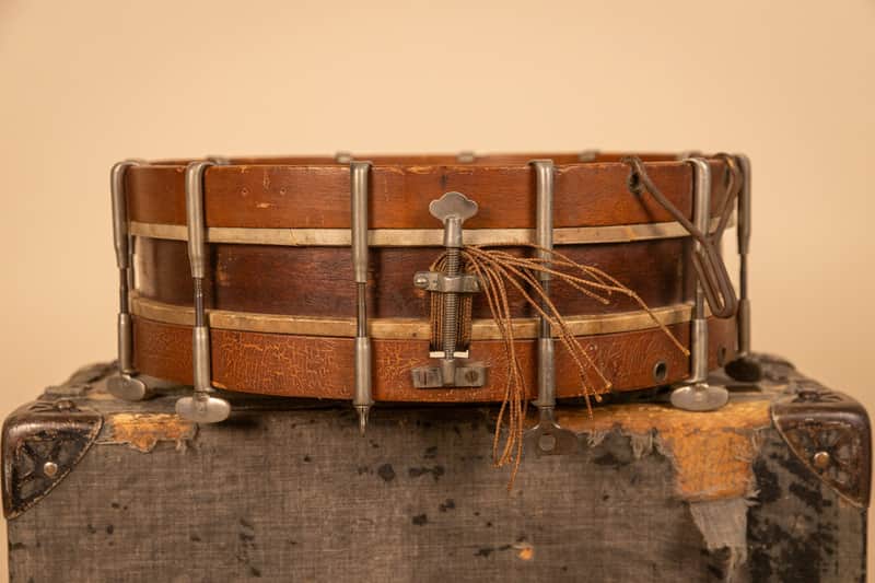 Mystery 3x13.5 Single Tension Thumb Rod Snare Drum image 1