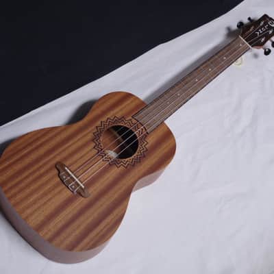 Luna Vintage Mahogany Baritone Ukulele NEW - VMB image 1