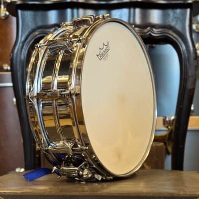 VINTAGE 1970's Ludwig 5x14 Lm400 Supraphonic Snare Drum image 5