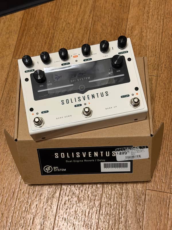 GFI System Solis Ventus dual‐engine Delay and Reverb pedal 2025 image 1
