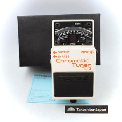 Boss TU-3 Chromatic Tuner With Original Box Guitar Tuner Pedal AY87000