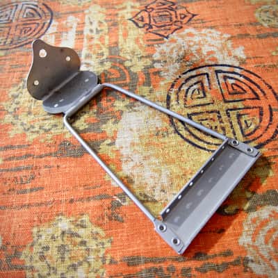 1940s-1960s Harmony Kay Regal Gretsch Oscar Schmidt Trapeze Tailpiece Authentic Vintage Part image 4