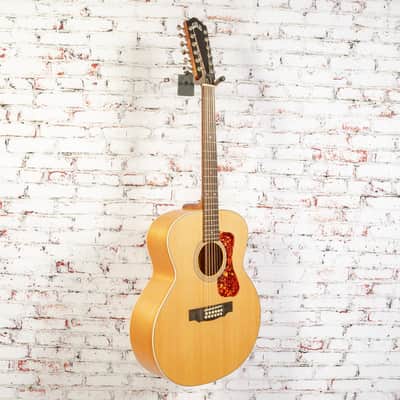 Guild - F2512e - 12 String Acoustic Electric Guitar, Natural - w/Bag - x2055 - USED image 3