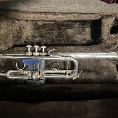 Bach Stradivarius C Trumpet Model 239 CL 25S Leadpipe Early 1990's - Silver Plated image 1