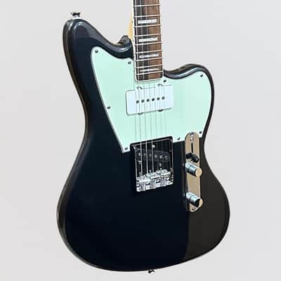 Fender Squier Paranormal Offset Telecaster SJ LE Electric Guitar - Black image 2
