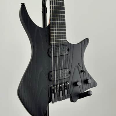 Strandberg Boden Singularity NX 7 Pitch Black 7-String Multiscale Headless Electric Guitar w/ Bag - Pitch Black image 3