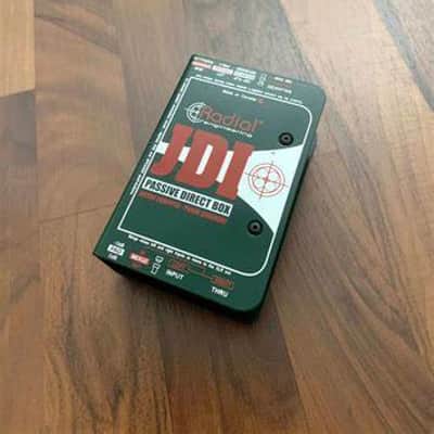 Radial JDI direct box Best Passive DI Made Jensen Transformer -open-box **mint-in-box!! -Best Seller!! image 1