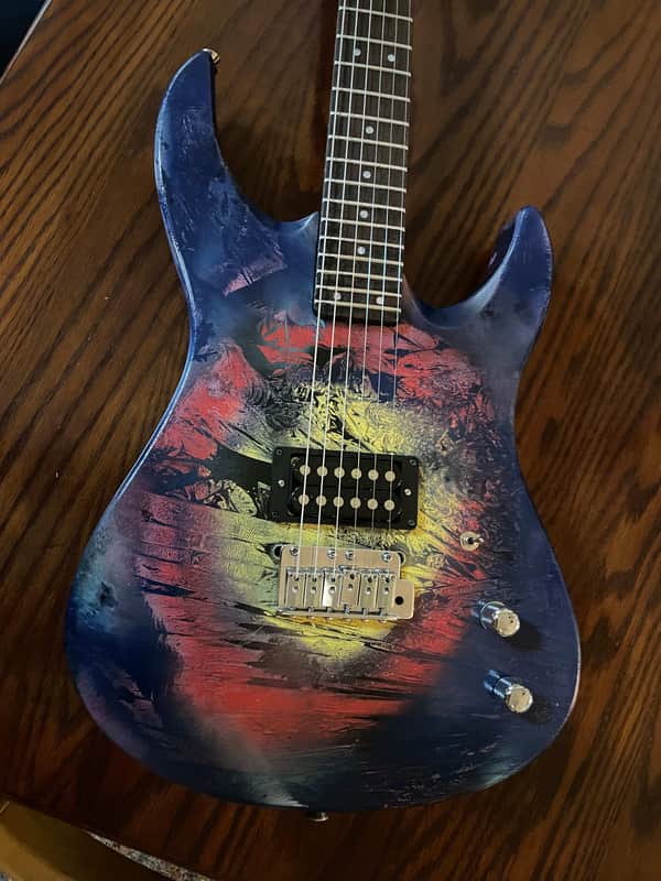 Yamaha RGX110 Custom paint and more image 1