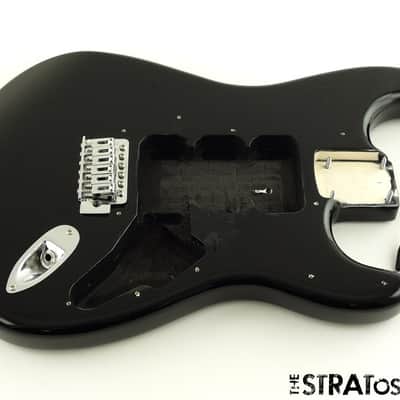 Fender Squier Sonic Series Stratocaster Strat BODY + HARDWARE Black image 1