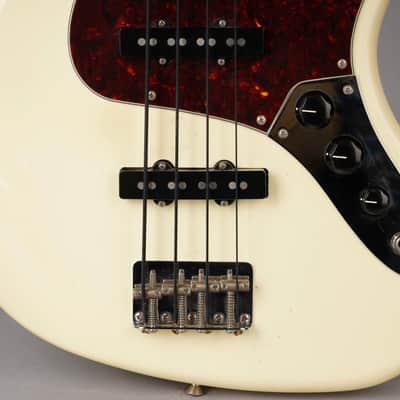 Fender Classic Series '60s Jazz Bass Lacquer - 2018 - Olympic White Nitro w/HSC image 5