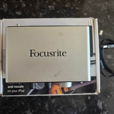 Focusrite iTrack Solo Lightning Audio Interface 2010s - Silver imagen 2