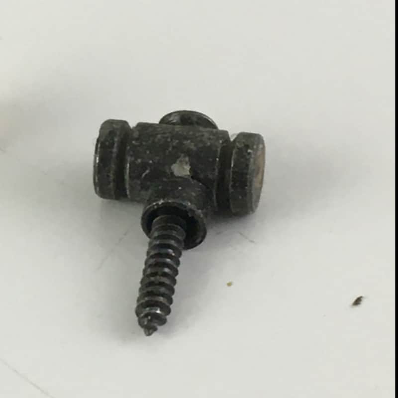 One Black Custom Strat Tele String Retainer Guide Chrome Relic Electric Guitar Luthier image 1