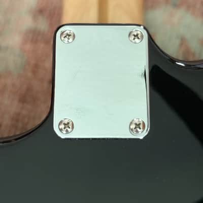 Fender Stratocaster 1995 Squier Series Maple Neck Made in Mexico MIM Black Gig Bag image 16