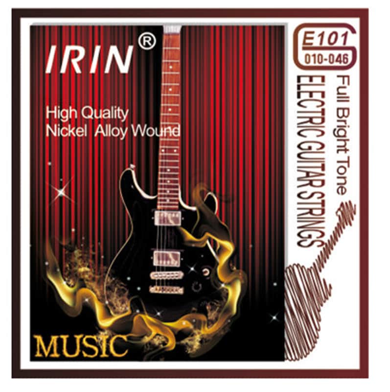 Electric Guitar Strings E101 (010-046) Nickel Alloy Wound, Bright Tone image 1