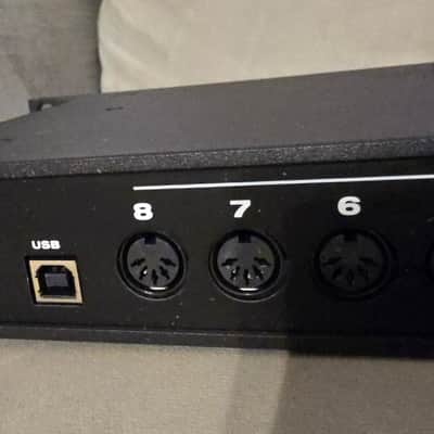 MOTU MIDI Express XT USB MIDI Interface 2017 - Present - Black image 7