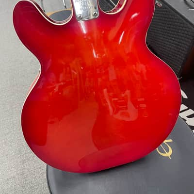 Epiphone 5102TE 1970-71 Semi-Hollow Electric Guitar - Redburst image 15