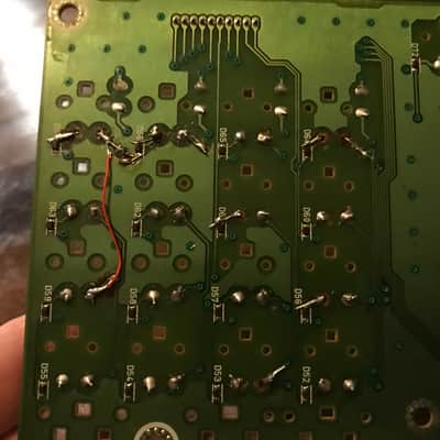 Yamaha RM1X Switch Assembly Control Panel Yamaha XU710 - Repaired image 5