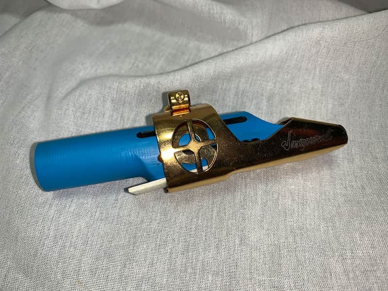 Saxgourmet Super Duck Delrin Mouthpiece  Tenor 2018 Blue Delrin image 1