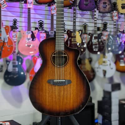 Breedlove ECO Pursuit Exotic S Concert CE Acoustic-Electric - Edgeburst Koa Auth Deal Free Ship! 638 image 1