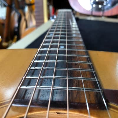 Très rare Washburn D-20 électro-acoustique fabriquée au Japon en 1984 par les ateliers Yamaki image 17