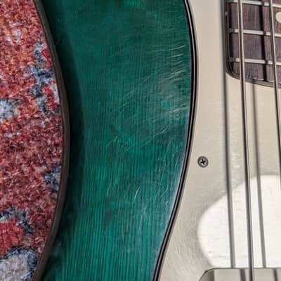Fender 1983 Elite Precision Bass II, Emerald Green w/ OHSC, Used image 8