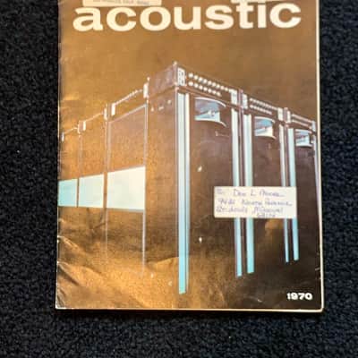 Ampeg/Fender/Gibson/Vox/ETC. 1960's CATALOGS 1966-70 image 2