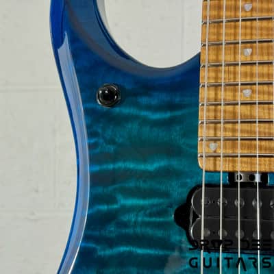 Ernie Ball Music Man JP15 Electric Guitar w/ Case - Ultramarine image 5