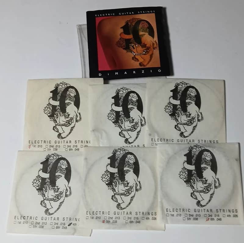 DiMarzio Replacement Electric Guitar Strings NOS Set Of 6 image 1