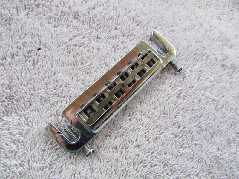 Vintage Leo Quan Badass Bridge Made In Germany 1970's Era Leo Quan Wrap Around Bridge image 1